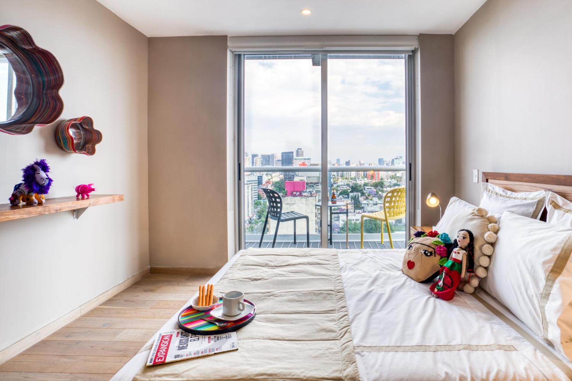 Uliv Polanco Aparthotel Mexico-stad Kamer foto